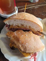 Roast Beef Sandwich with Extra Horseradish on the Side
